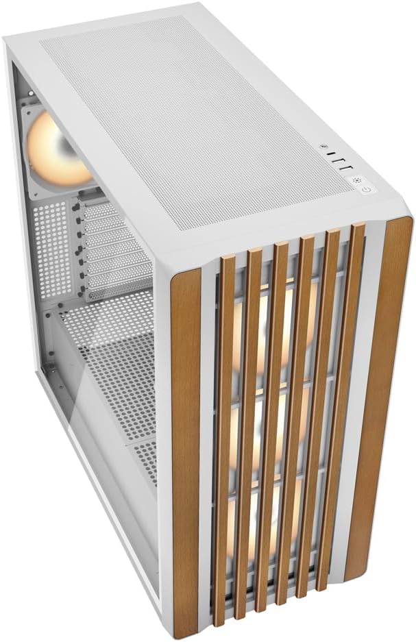 Sharkoon Rebel C70G RGB, Weiss, ATX PC Gehäuse