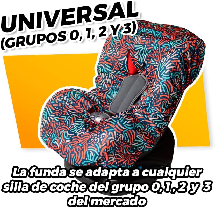 Universal-Bezug für Autositze, wasserdicht, atmungsaktiv (Gruppe 0, 1, 2 und 3), universeller Bezug