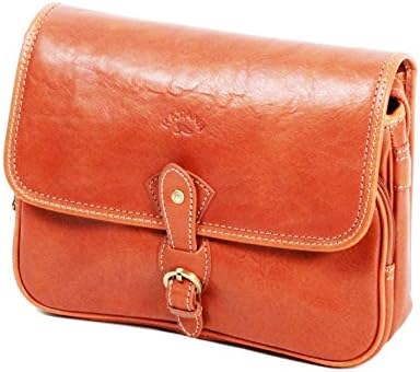 Katana Umhängetasche aus Rindsleder K 32588 Goldfarben, Goldfarben