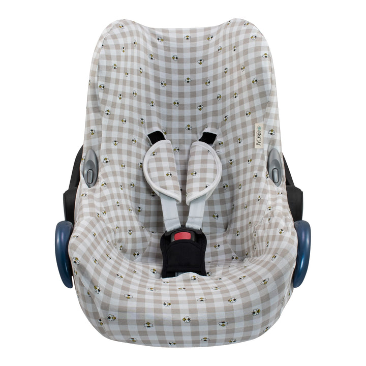 JYOKO KIDS Bezug für Autositz kompatibel mit Maxi Cosi Cabriofix, City Streety, aus Baumwolle (Picni