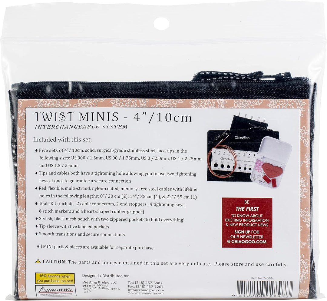 Chiaogoo - Chiaogoo Twist Lace (10 cm, 1,50-2,50 mm) austauschbare Nadel - 1 Stück