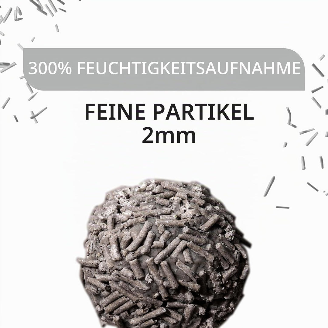 HAPPY MEOW Tofu-Katzenstreu für Katzen (18L/7,5Kg) - Biodegradierbar und sofort klumpend, staubarm,