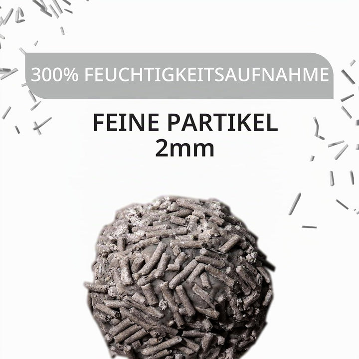 HAPPY MEOW Tofu-Katzenstreu für Katzen (18L/7,5Kg) - Biodegradierbar und sofort klumpend, staubarm,