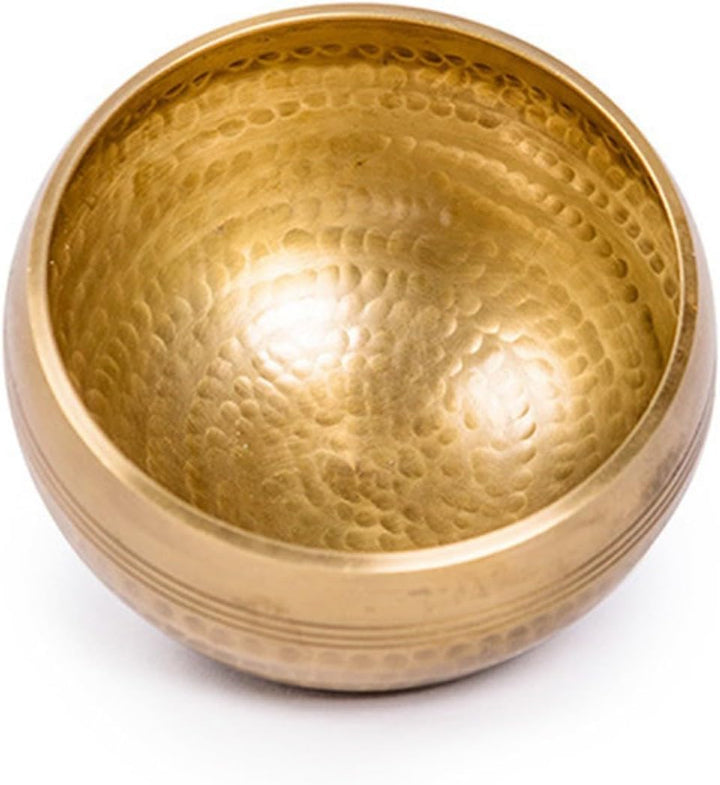 Tibetische Klangschalen Setz 6 Zoll, Handgefertigt in Nepal, Set mit Unterlage Holzklöppel, Singing