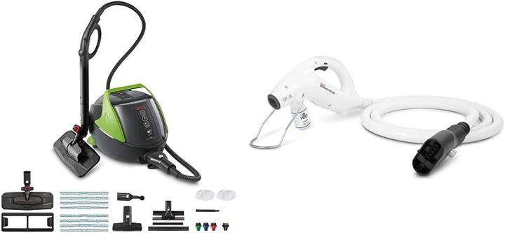 Polti Vaporetto PRO 95 Flexi Dampfreinigungsgerät mit 5 BAR, Wassertankkapazität und Turbo Funktion+
