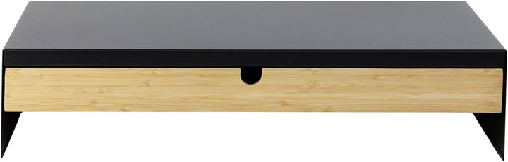 IKEA Monitorständer ELLOVEN mit Schublade, Anthrazit, BxTxH 47x26x10cm