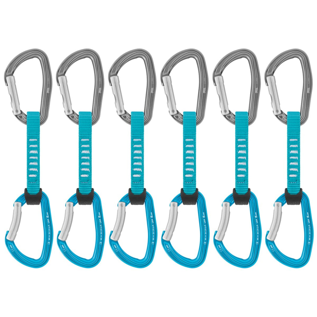 Petzl Djinn Axess 6er Pack Mehrfarbig U, Mehrfarbig U