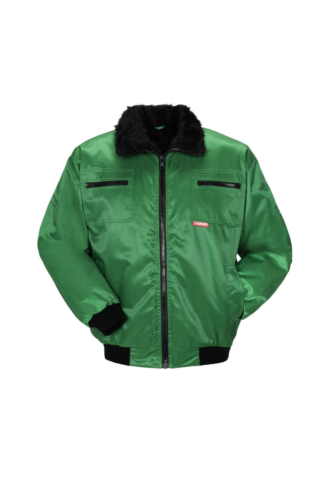 Planam Outdoor Winter Herren Gletscher Pilotenjacke grün Modell 0337 Grösse XL Grün XL, Grün XL