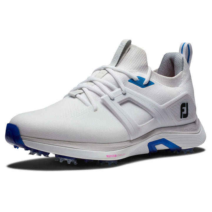 FootJoy Herren Hyperflex Carbon Golfschuh 39 EU Weiss Weiss Grau, 39 EU Weiß Weiß Grau