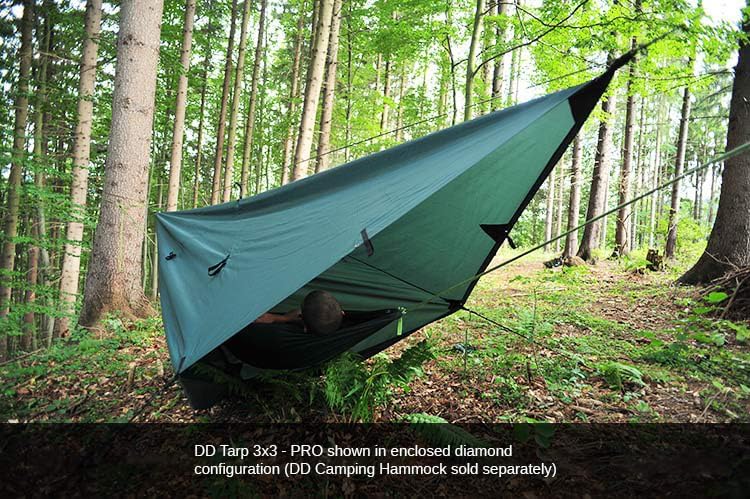 DD Tarp 3x3 - Pro - Olive Green