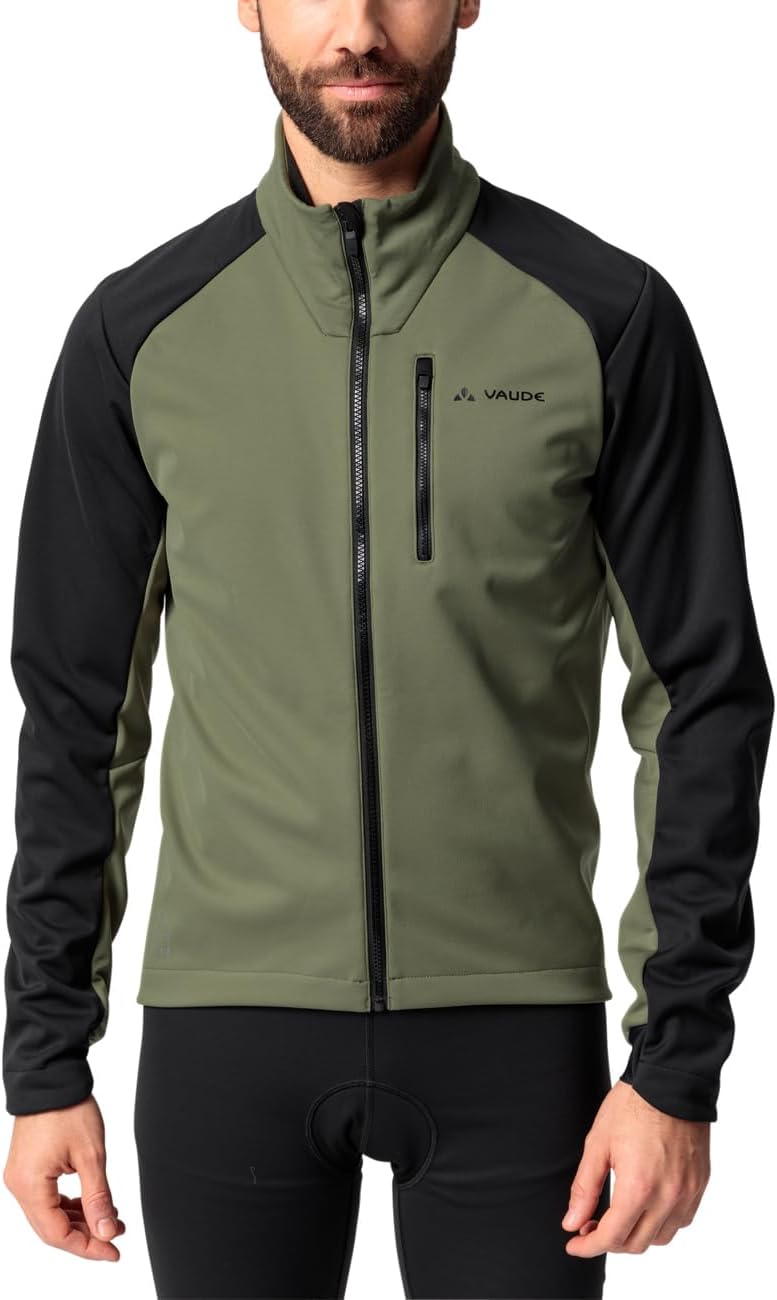 VAUDE Men's Posta Softshell Jacket VI - Softshelljacke Herren - Radjacke S cedar wood, S cedar wood