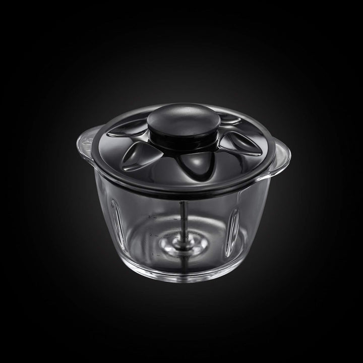 Russell Hobbs Zerkleinerer elektrisch Mini [Glasbehälter inkl. Aufbewahrungsdeckel] Desire Rot (500m