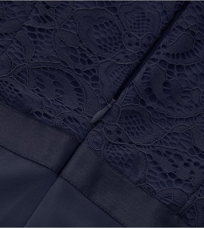 DRESSTELLS Damen Abendkleider Hochzeitsgast Chiffon Cape Ärmel Brautjungfer Kleider Cocktailkleid fü