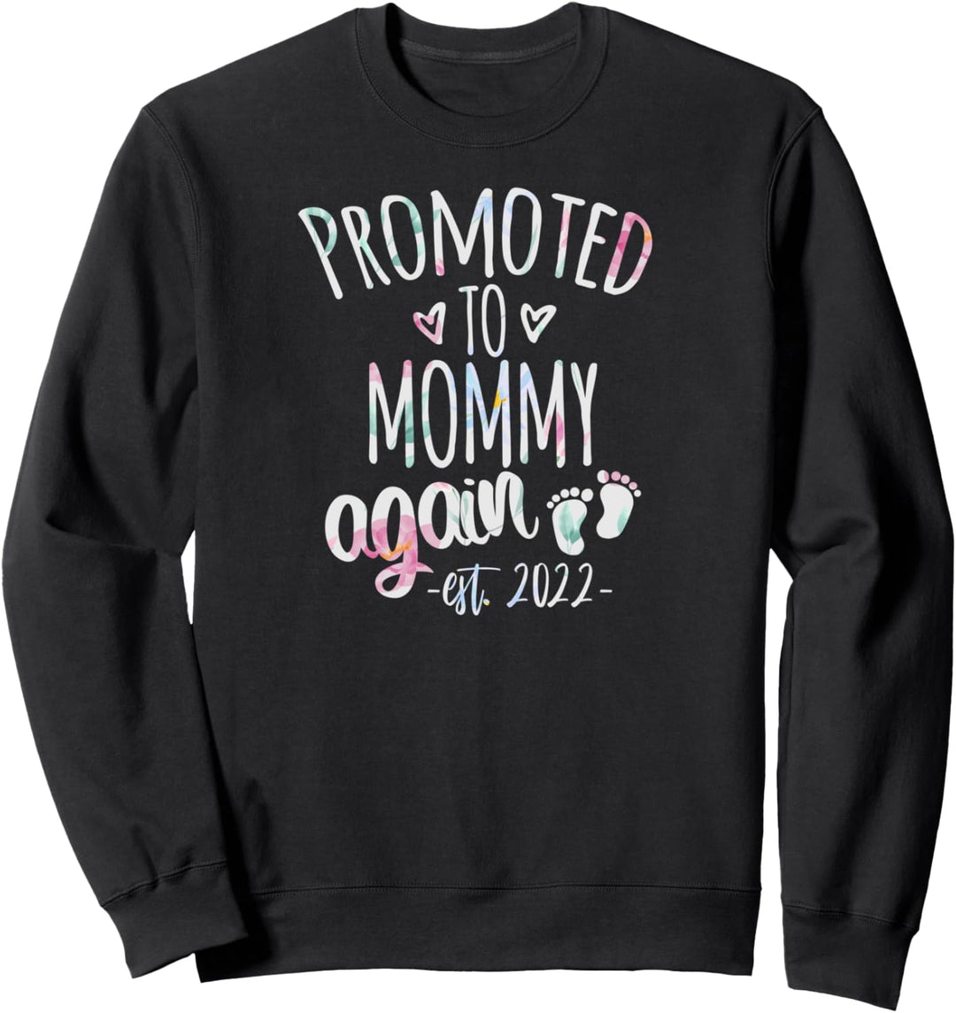 Mama 2022, Mutter werden Geschenk, Befördert zur Mami, Damen Sweatshirt