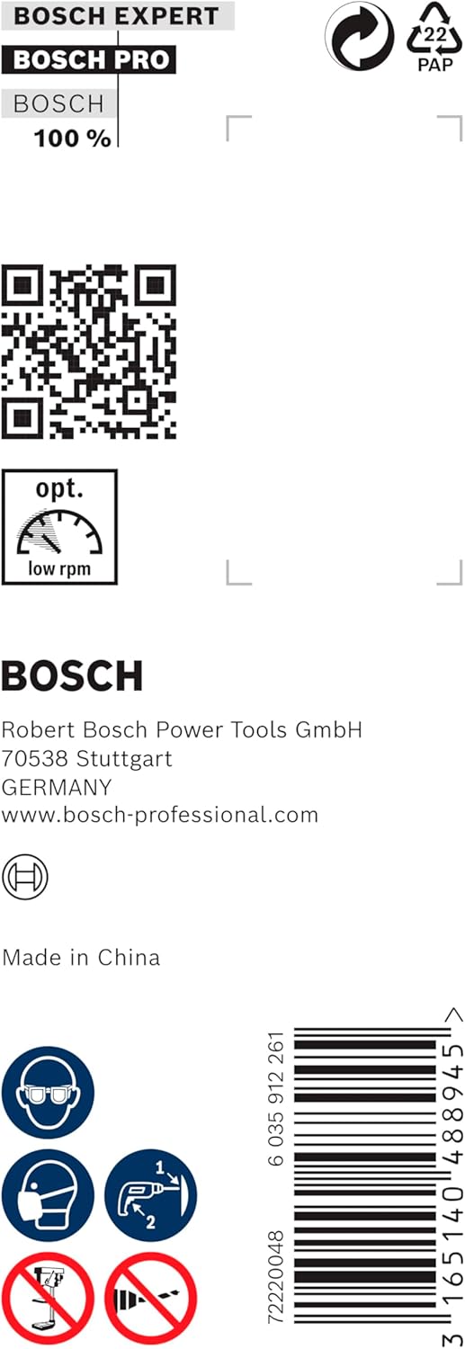 Bosch Professional Holzschlangenbohrer mit 1/4"-Sechskantschaft (Ø 26 mm) Durchmesser: 26/Gesamtläng