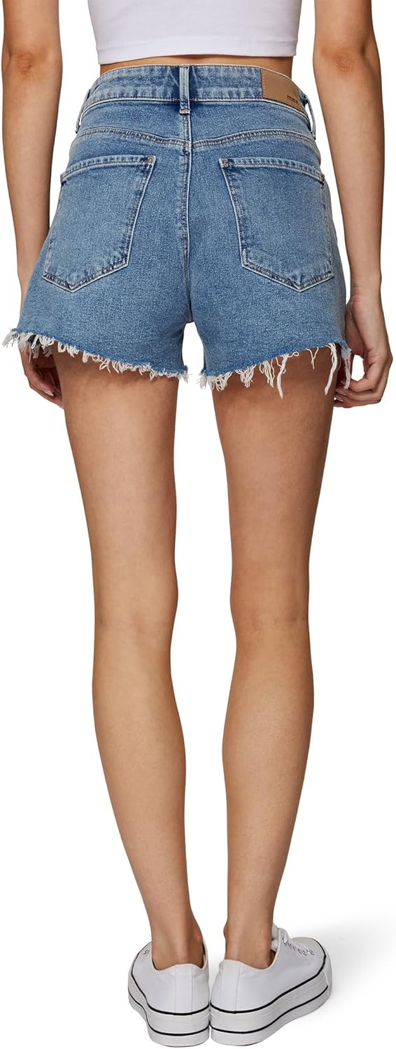 Mavi Damen Serra Jeans-Shorts 24 Blau, 24 Blau