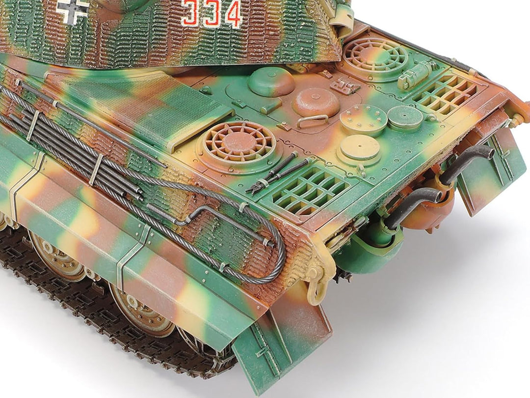 Tamiya 300035169-1:35 WWII Sonderkraftfahrzeug 182 Königstiger Porsche T (1)