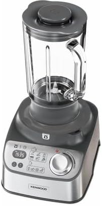 Kenwood MultiPro XL Weigh+ FDM72.990SS Kompakt-Küchenmaschine mit integrierter Waage & Timer, Expres