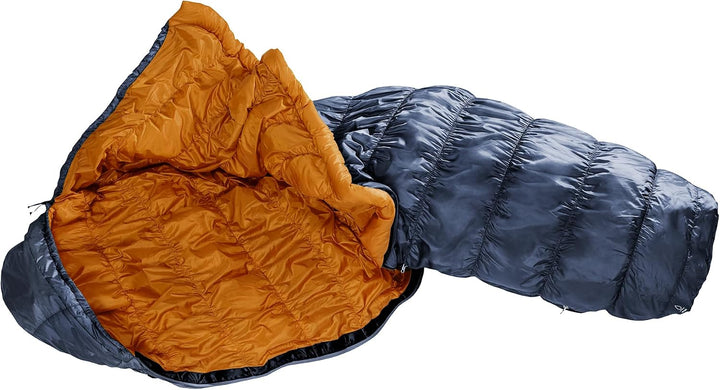 deuter Exosphere +4C/39F Kunstfaserschlafsack Extra Long (Körpergrösse bis ~200 cm), Extra Long (Kör
