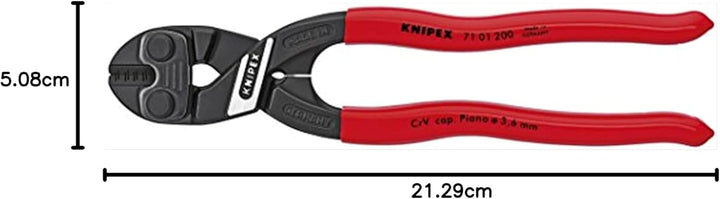 Knipex Tools 71 01 250 Bolzenschneider KOMPAKT Bolzenschneider, 25,4 cm, 7101200 CoBolt Kompakter Bo