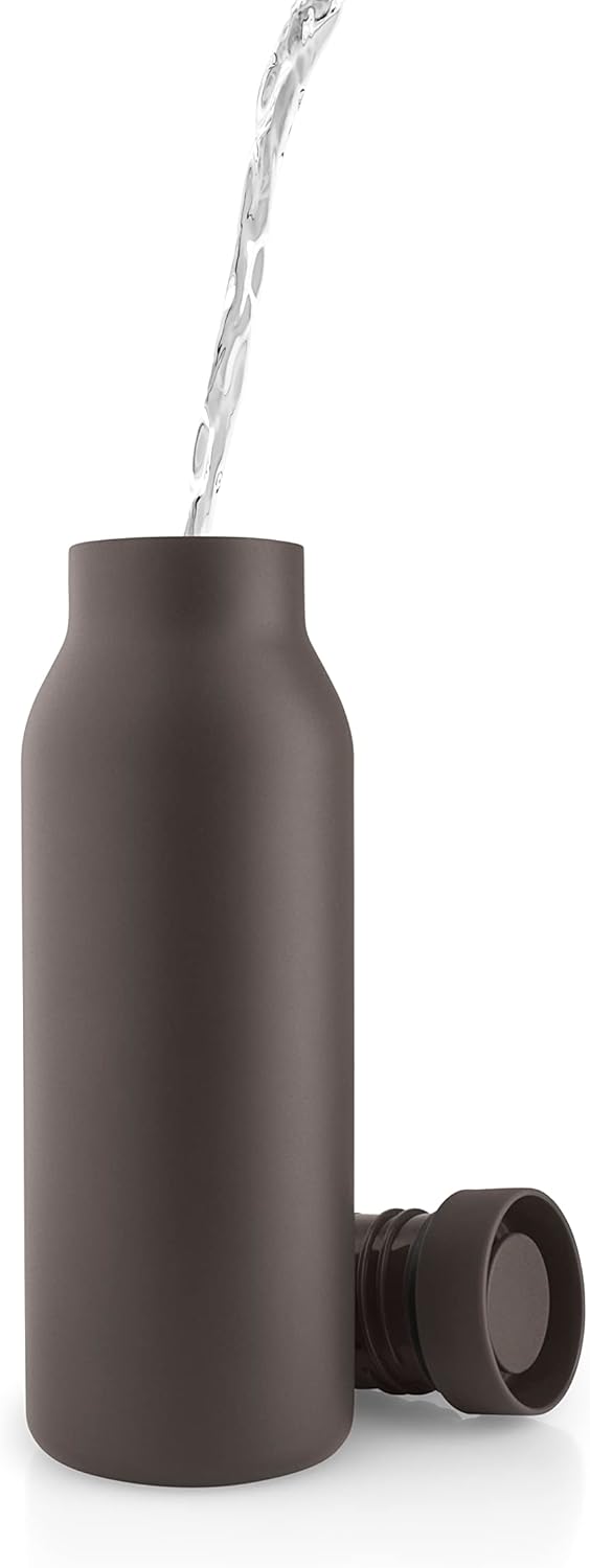 EVA SOLO | Urban Isolierflasche 0,5l |Kaltes Wasser für lange Zeit | Chocolate 0,5l Chocolate, 0,5l