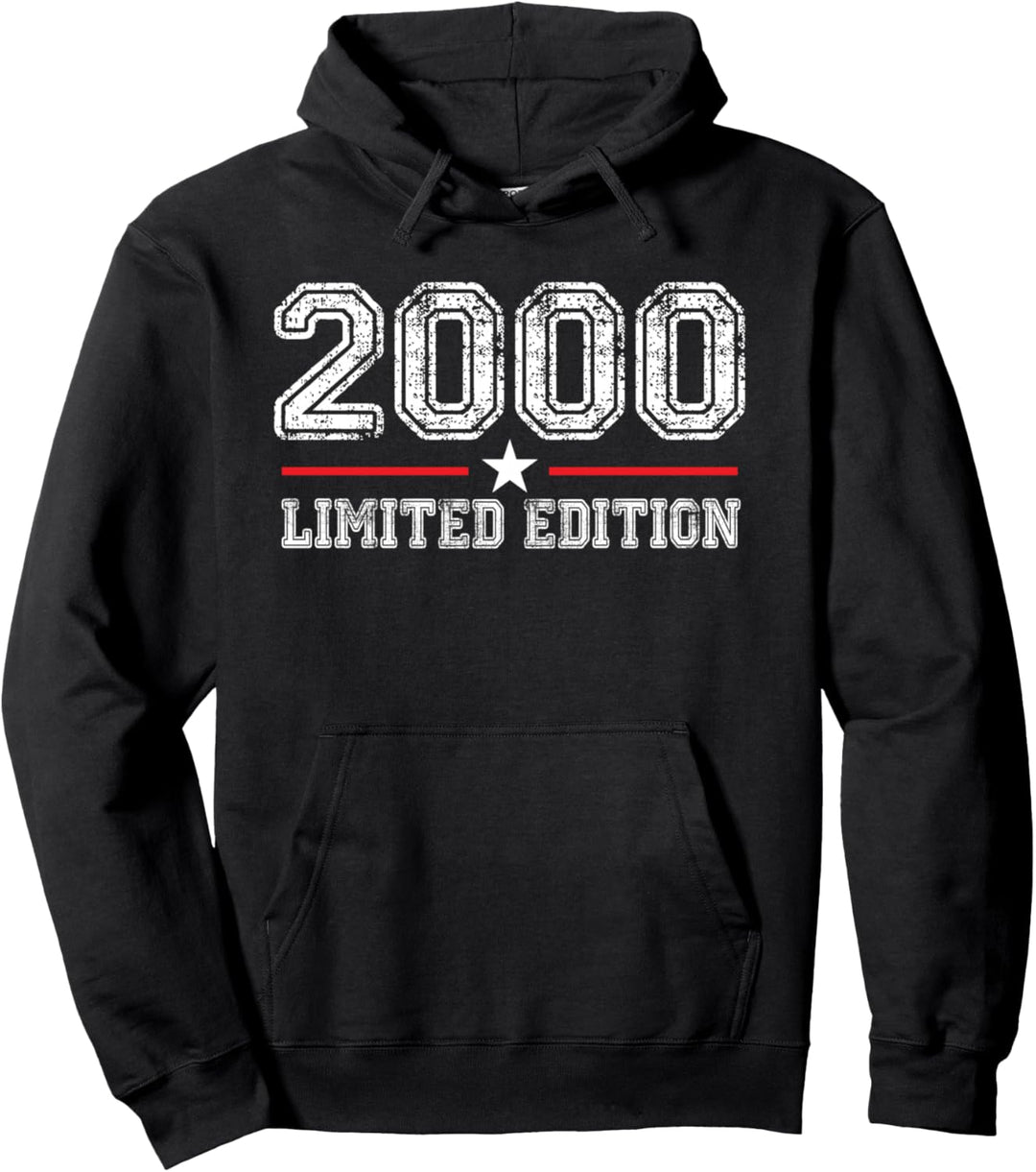 24. Geburtstag Mann Frau 24 Jahre 2000 Deko Lustig Geschenk Pullover Hoodie