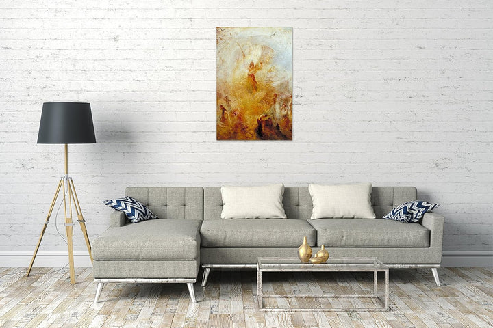 Leinwand (60x80cm): William Turner - The Angel Standing in the Sun 60x80 cm, 60x80 cm