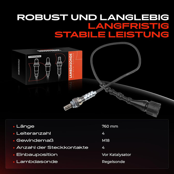 Lambdasonde Regelsonde für Z1 E30 320i 325i E31 850i Ci E32 750i iL E36 316i 318i 320i 325i M3 1987-