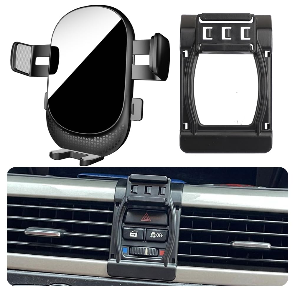 Auto-Handyhalterung für BMW 3er Auto-Zubehör [ Nur kompatibel mit BMW E90 E91 E92 E93 (2005-2013) ]
