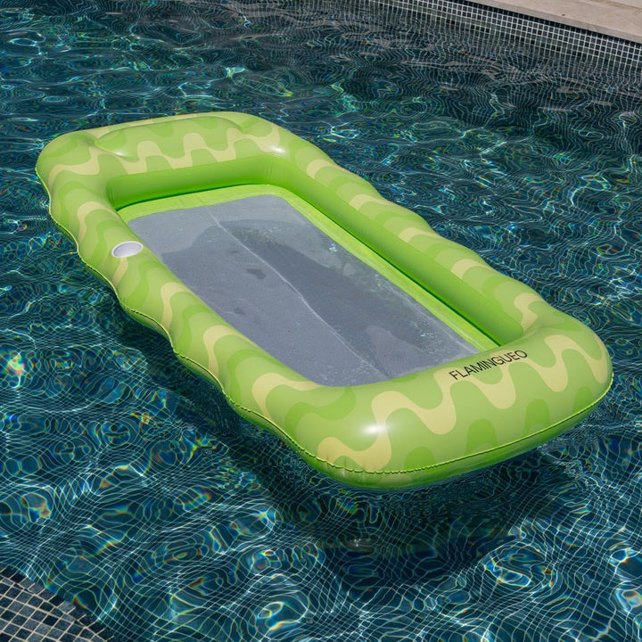Flamingueo Luftmatratze Pool - Wassermatratze, Schwimmmatratze, Luftmatratze Strand, Wasserhängematt