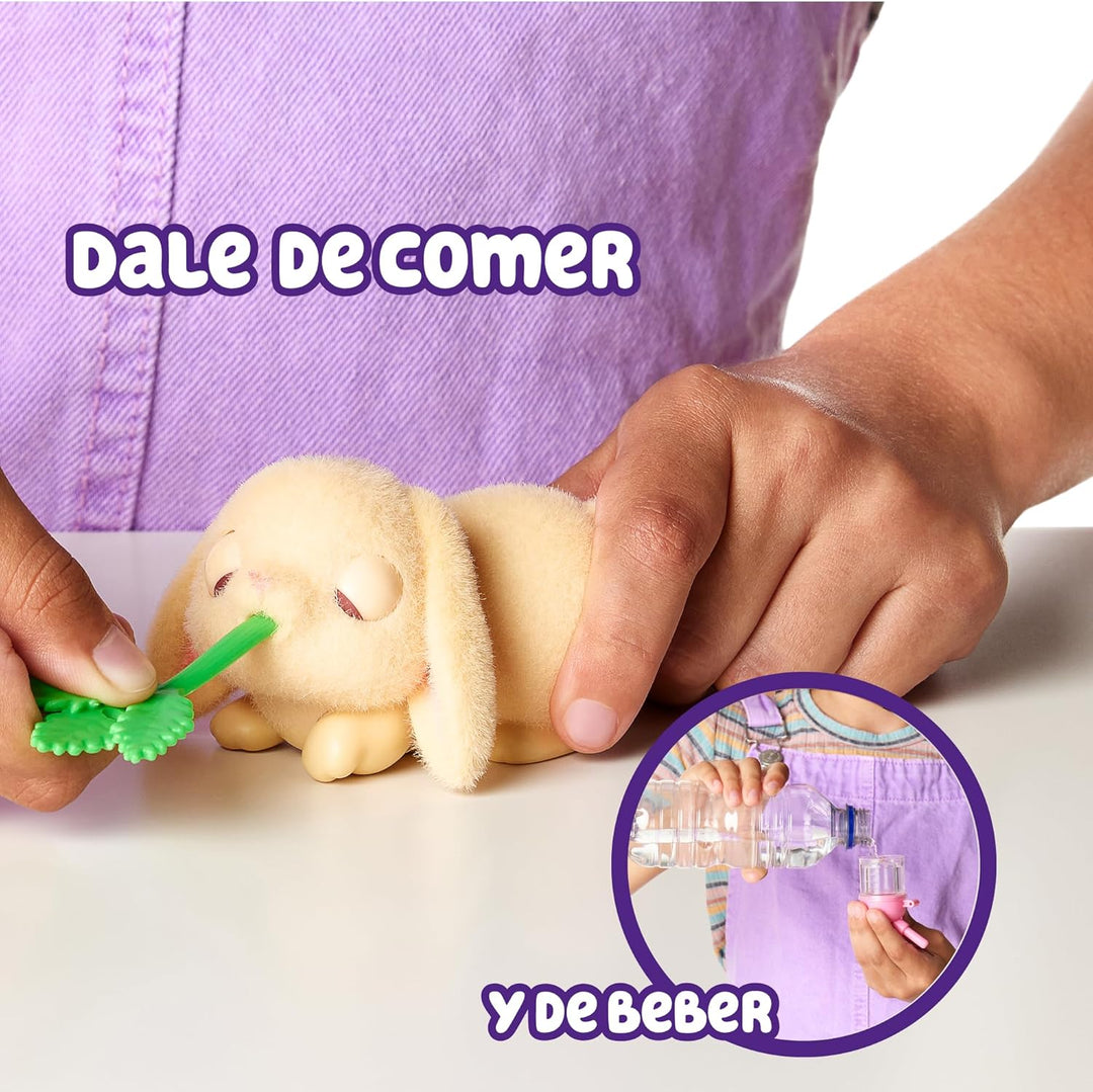 Little Live Pets - Mama Surprise Minis Bunny, Plüschhase mit Geräuschen und Bewegungen, die Babys, i