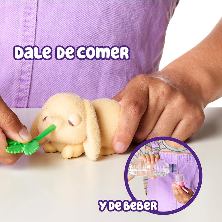 Little Live Pets - Mama Surprise Minis Bunny, Plüschhase mit Geräuschen und Bewegungen, die Babys, i