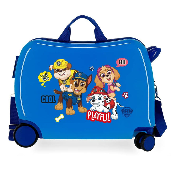 Paw Patrol Playful Kinder-Koffer Blau 50x39x20 cms Hartschalen ABS Kombinationsschloss 38L 2,1kgs 4