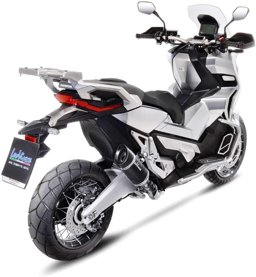 Endschalldämpfer/Auspuffanlage LeoVince SLIP-ON SBK LV PRO, Carbon, mit Zulassung für Honda X-ADV