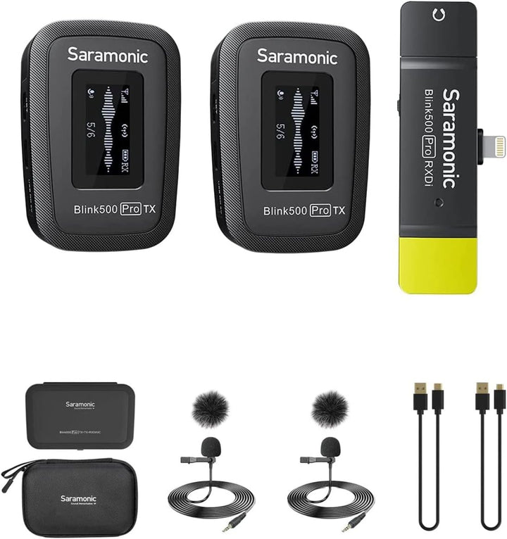 Saramonic kabellos für iOS Lightning-Geräte. BLINK500PROB4