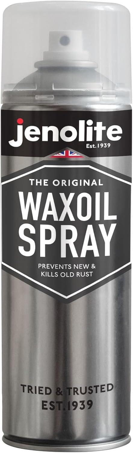 JENOLITE Waxoil | Sprühwachs zum Schutz vor Rost und Korrosion | Unterbodenschutz Wachs Spray | Tran