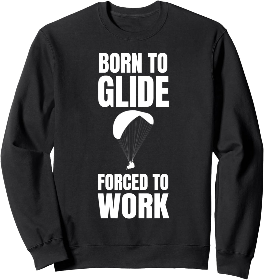 Gleitschirm Tandem Flieger Paragleitschirm Fliegen Herren Sweatshirt