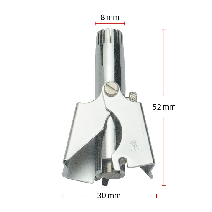 ZWILLING Nasenhaar und Ohrhaar Trimmer, Mini Nasenhaarschneider, CLASSIC INOX aus Edelstahl, Poliert