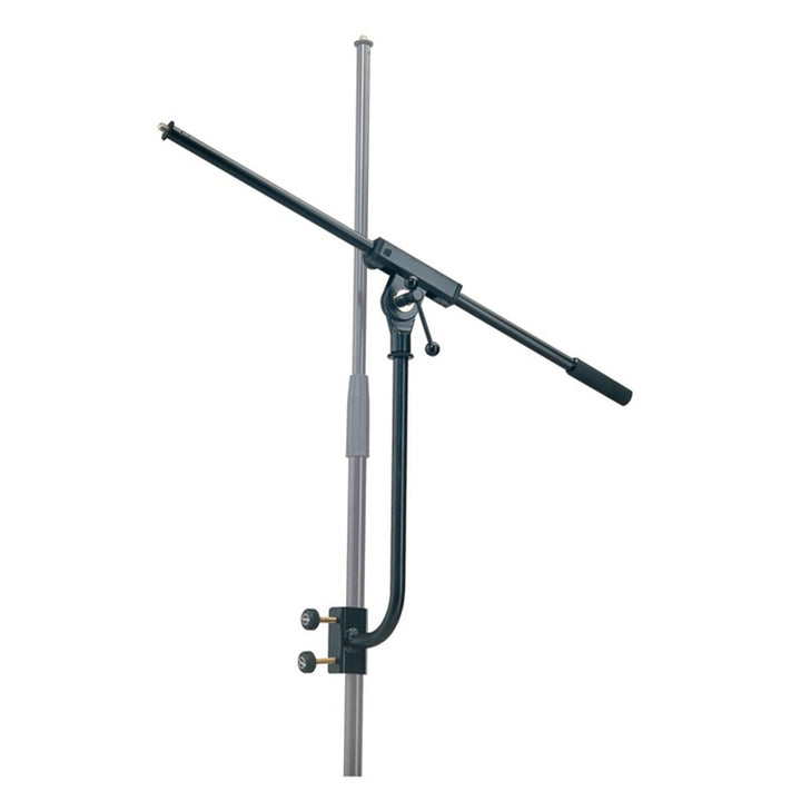 K&M 240/1 Mikrofonarm Schwarz - 3/8“ Gewindeanschluss - Halterung für Mikrofone - aus Stahl, 60,5 cm