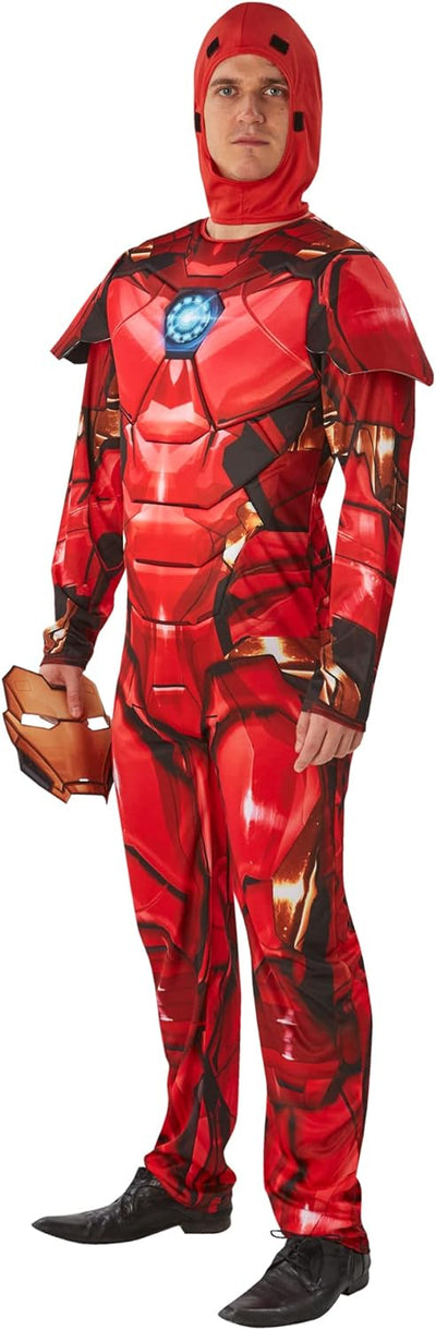 RUBIE'S Offizielles Luxuskostüm Iron Man, Disney Marvel, Superheld, für Erwachsene, Herren, Standard