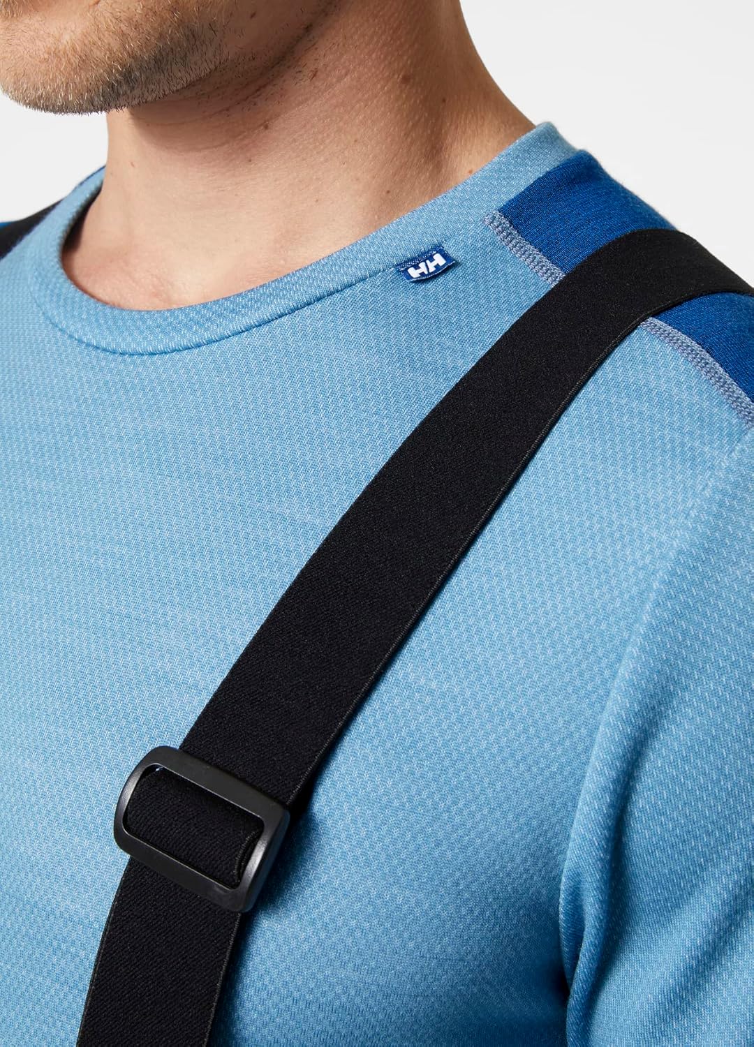 Helly Hansen Herren Lifa Merino Midweight Crew Blau XL, Blau XL