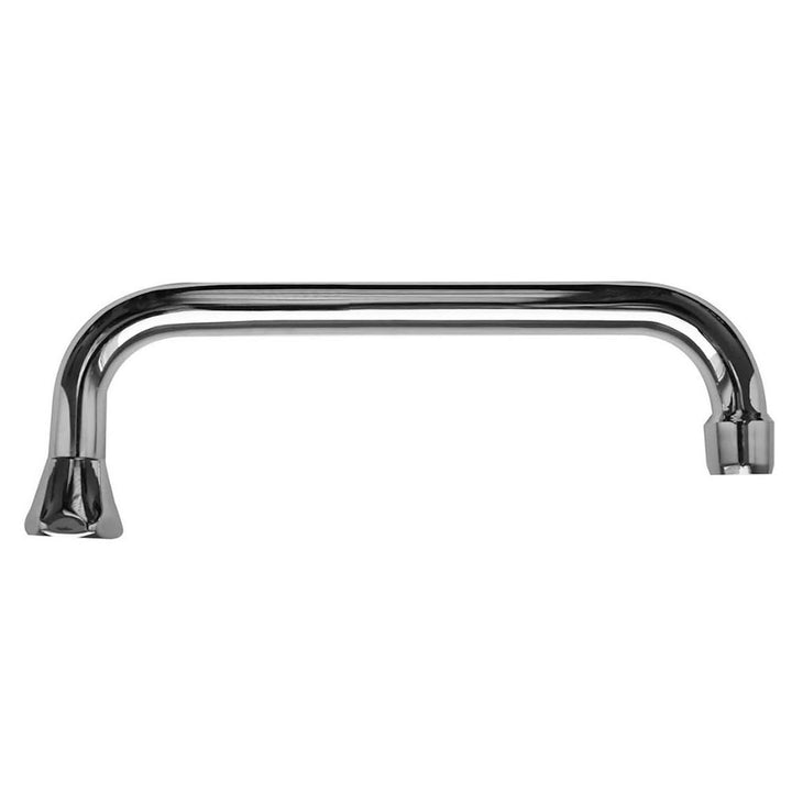 Schläfer 400114 - U-Auslauf für Stand- und Wandarmatur 30cm, U-Rohrauslauf mit Mischdüse M22, Schwen
