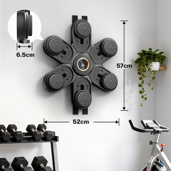 Sportneer Music Boxing Machine – Boxmaschine mit Musik, mit Handschuhen &amp; beweglichen Schlagpads, Wa
