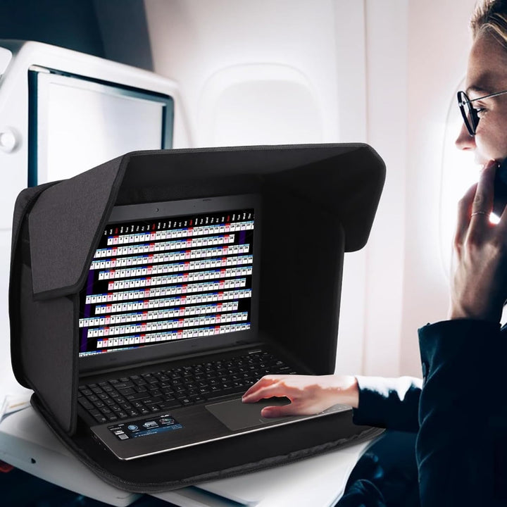Laptopzelt, Sonnenschutz wasserabweisende Laptoptasche mit Blendschutz, 12-14 Zoll Laptop, Laptop So