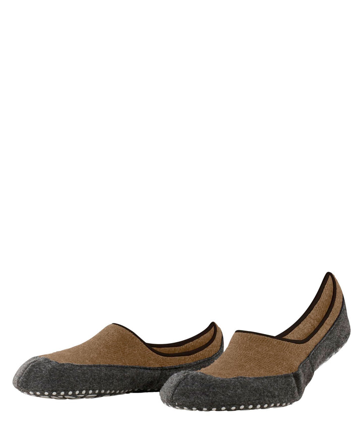 FALKE Herren Cosyshoe Invisible Stoppersocken rutschhemmende Noppen auf der Filzsohle Füsslinge komf
