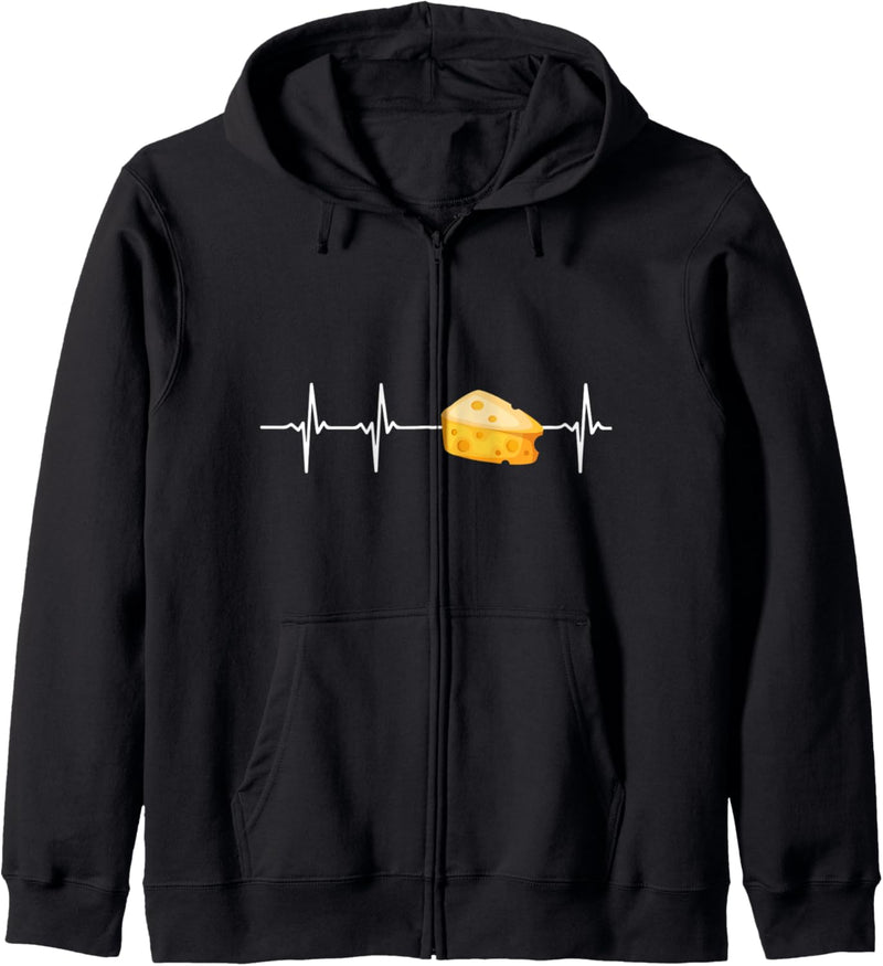 Cheese Heartbeat Kapuzenjacke