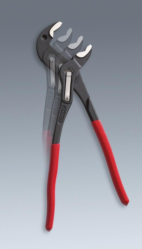 KS Tools 115.2016 Wasserpumpenzange mit Druckknopfverstellung, 415mm