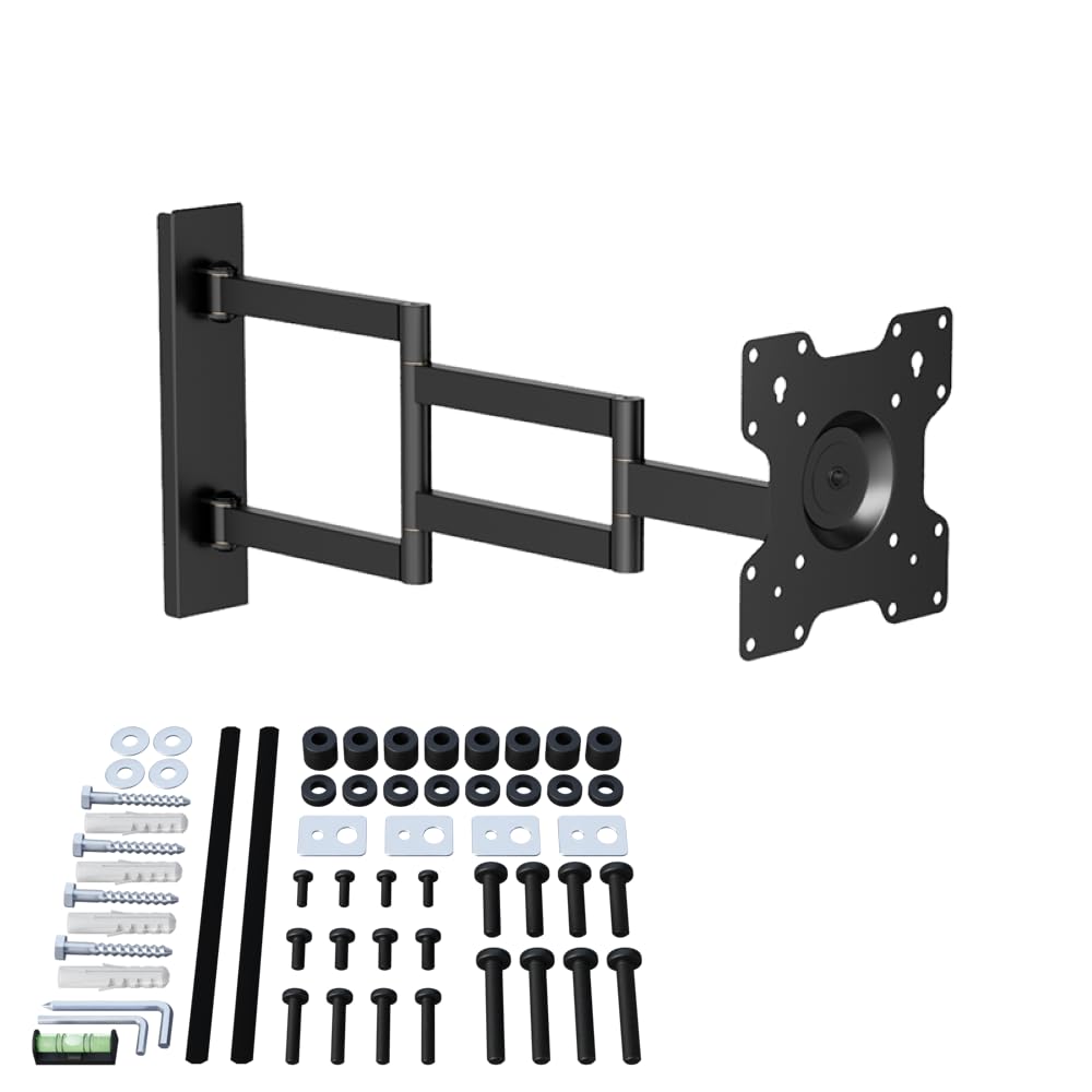 Axis XL 70 cm TV Wandhalterung, Langer Schwenkarm Wandabstand bis 70 cm, ausziehen, schwenken, drehe