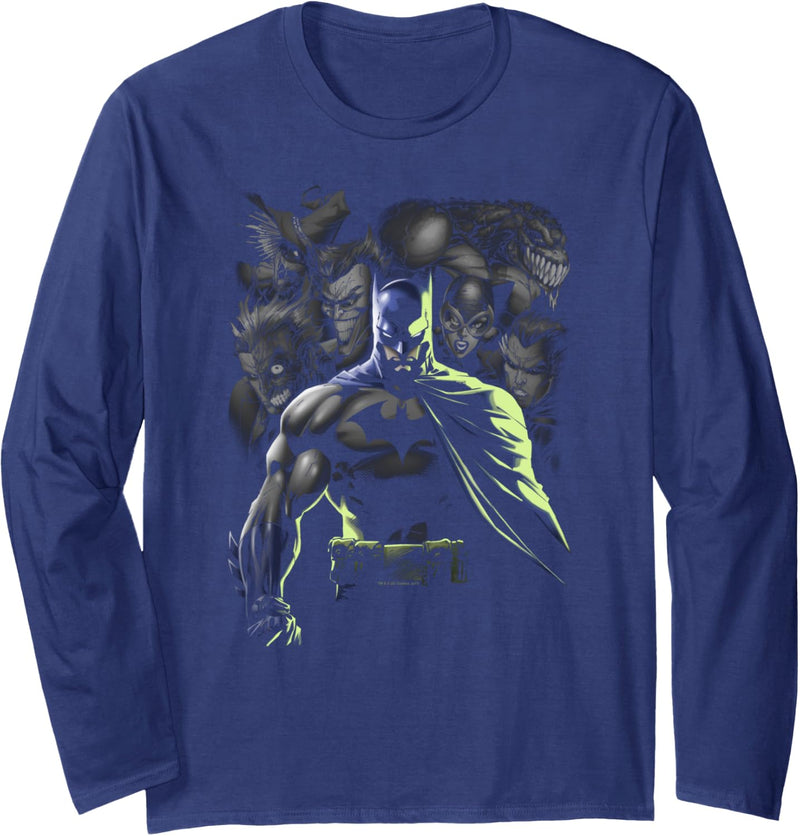 Batman Villains Unleashed Langarmshirt