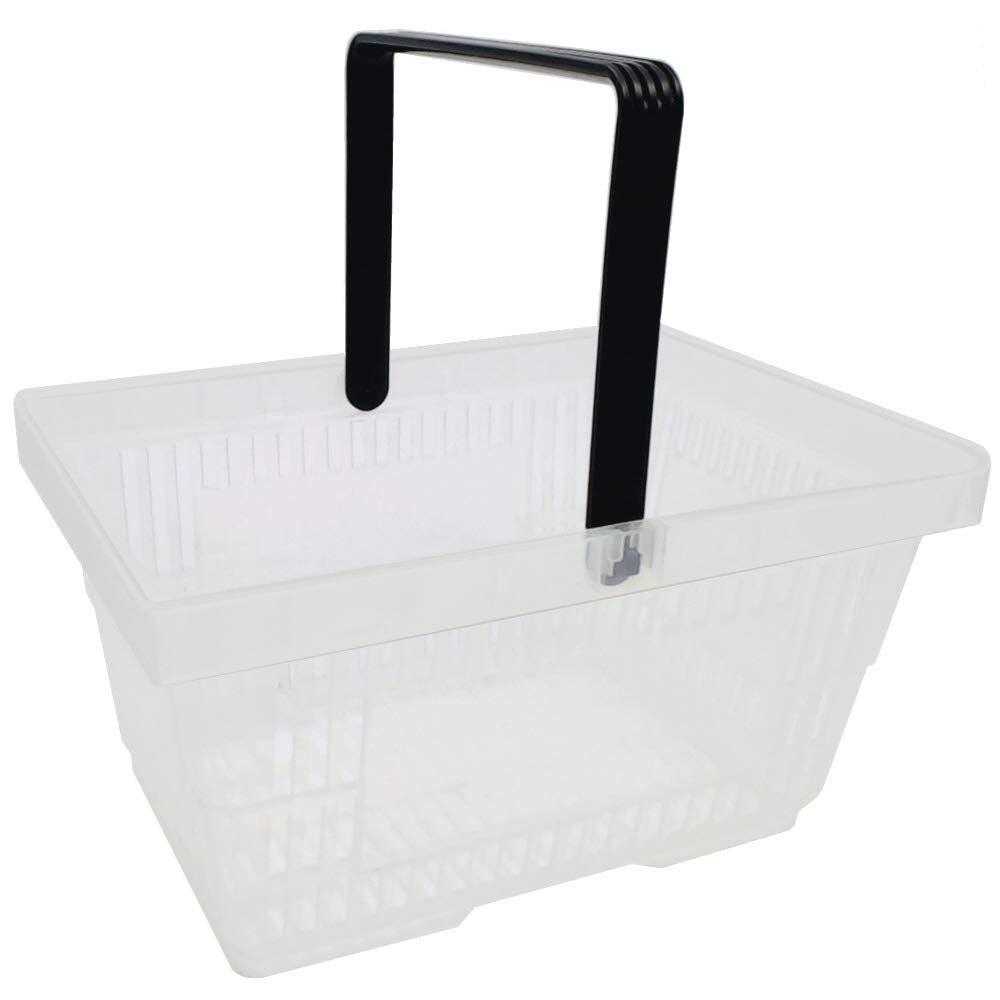 gebar – Einkaufskorb 22 Liter 1 Griff, Verkaufs-, Einkaufs- Körbe, Korb 22L Shopping Basket, Trageko